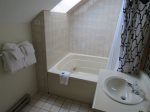 Private Jacuzzi Tub in Waterville Valley Vacation Rental 